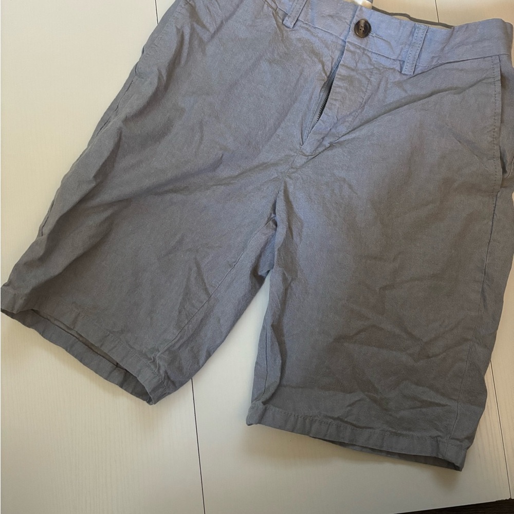 Old Navy Gray Flat Front Shorts